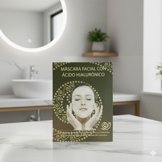 Mascara Facial Con Acido Hialuronico